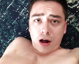 youngster self facial cumshot point of view