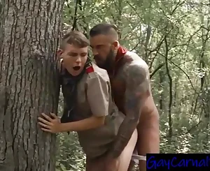 [gaycarnalplus] Teenage Scout Porked By His Tormentor Otter Outdoors