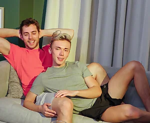 Carter Forest & Carter Del Rey in After The Romp - Sampling Their Stepbrothers - Sharing Is Caring